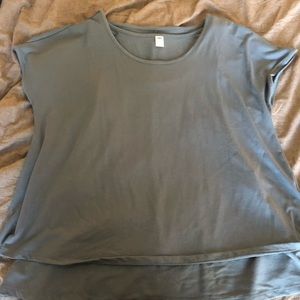 Blue Nursing shirt / Maternity top